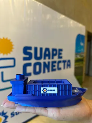 Peça personalizada produzida pela Tudo em 3D