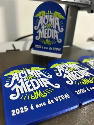 Peça personalizada produzida pela Tudo em 3D